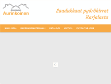 Tablet Screenshot of joensuunaurinkoinen.com